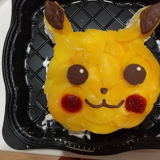 キャラクターケーキ！ピカチュウ！